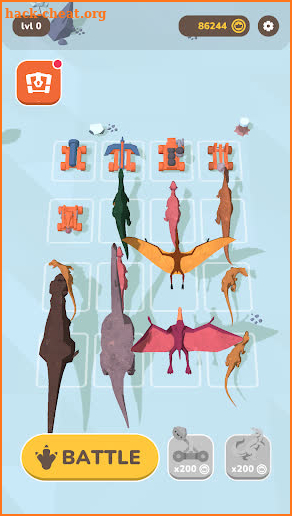 Dinosaur Merge Battle screenshot