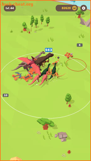 Dinosaur Merge Battle screenshot