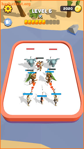 Dinosaur Merge Master Battle screenshot