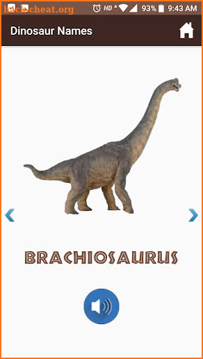Dinosaur Names screenshot