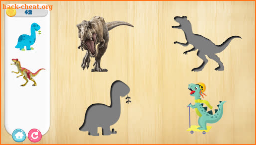 Dinosaur Puzzle & Coloring Game screenshot