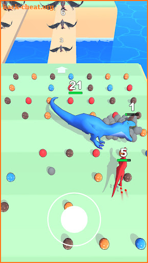 Dinosaur Race screenshot