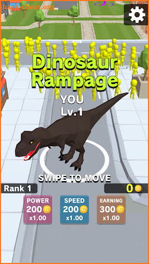 Dinosaur Rampage screenshot