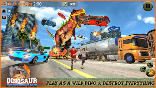 Dinosaur Rampage City Simulator screenshot
