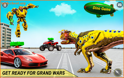 Dinosaur Robot Car Transform screenshot