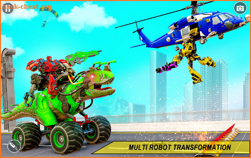 Dinosaur Robot Car Transform screenshot
