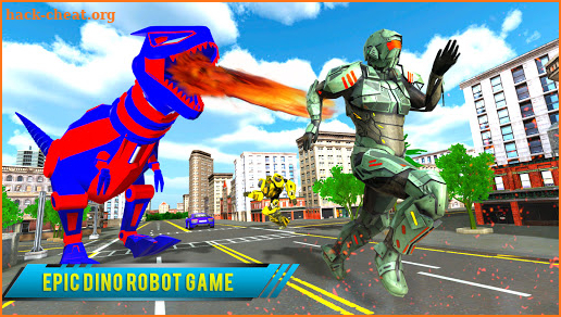 Dinosaur Robot Car Transform: Dino Transport Sim screenshot