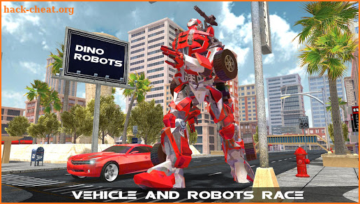 Dinosaur Robot Transform: Car Robot Transport Sim screenshot