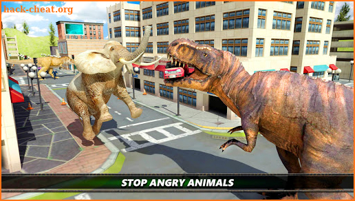 Dinosaur Simulation 2017- Dino City Hunting screenshot