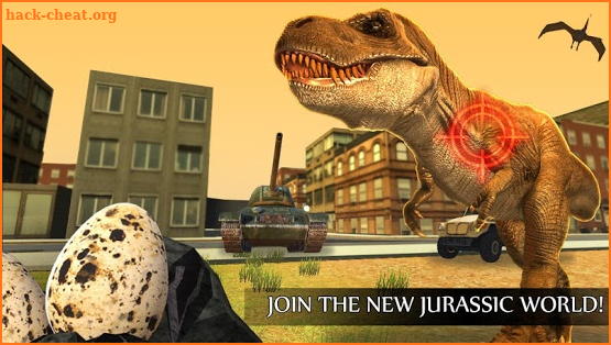 Dinosaur Simulator Attack - Lost Eggs screenshot