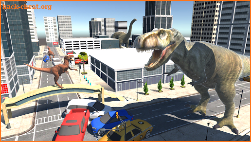 Dinosaur Simulator - City destroy screenshot