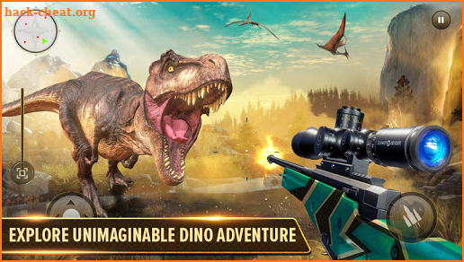 Dinosaur Sniper Shot screenshot