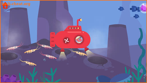 Dinosaur Submarine - Submarine simulator games screenshot