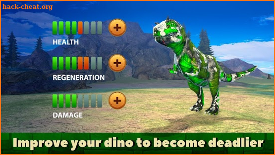Dinosaur T-Rex Fighting Sim 3D screenshot