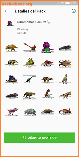 Dinosaurios MEMES WAStickerApps [DINO-MOMOS] screenshot