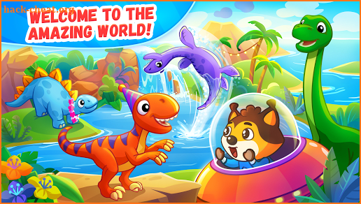 Dinosaurs 2 ~ Fun educational games for kids age 5 screenshot