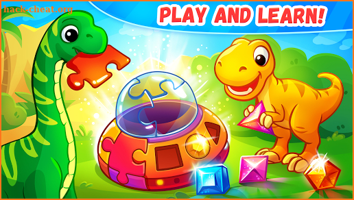 Dinosaurs 2 ~ Fun educational games for kids age 5 screenshot
