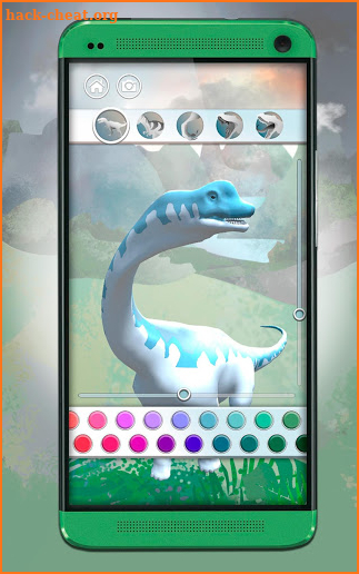 Dinosaurs 3D Coloring Book screenshot