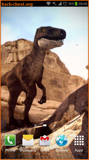 Dinosaurs 3D Pro lwp screenshot