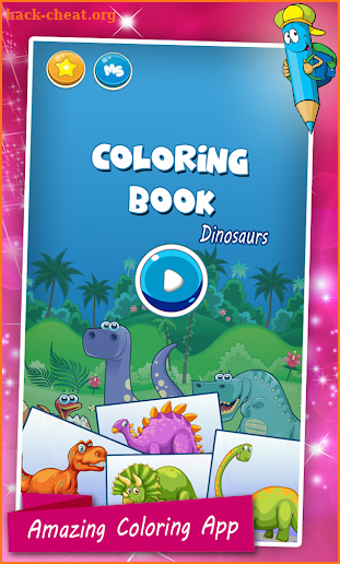 Dinosaurs Coloring Book Super Game screenshot