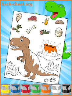 Dinosaurs Coloring Pages screenshot