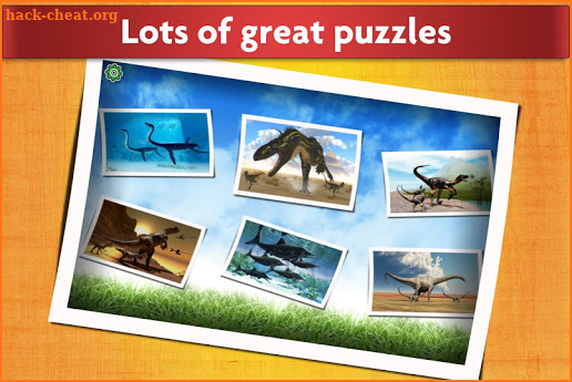 Dinosaurs Jigsaw Puzzles Game - Kids & Adults screenshot