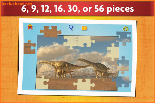 Dinosaurs Jigsaw Puzzles Game - Kids & Adults screenshot