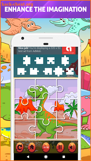 Dinosaurs Puzzles For Kids screenshot