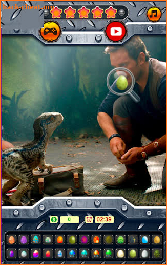 Dinosaurs World Hidden Eggs - game Dino world screenshot