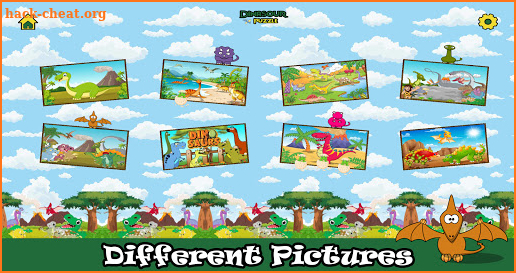 Dinosour Puzzle for Kids screenshot