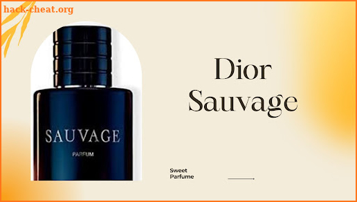 Dior Sauvage - Dior perfume screenshot