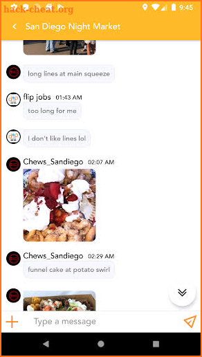 Dip Social - Location based chat rooms screenshot