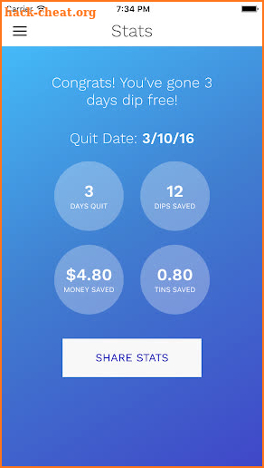 DipQuit Pro: Quit Dipping Smokeless Tobacco screenshot