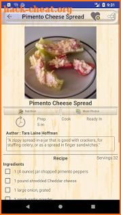 Dips and Spreads Recipes screenshot