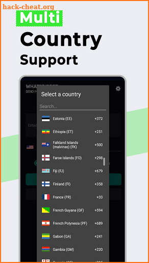 Direct Message for WhatsApp - WhatsDirect screenshot