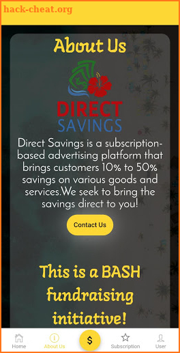 Direct Savings screenshot