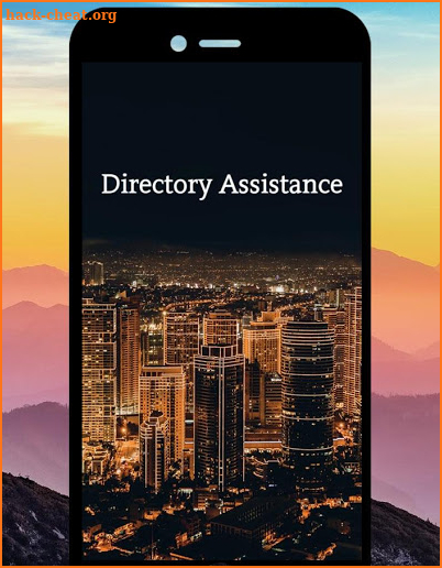 Directory Assistance screenshot