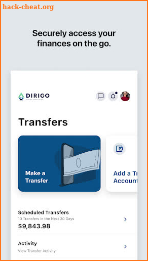 Dirigo FCU Mobile Banking screenshot