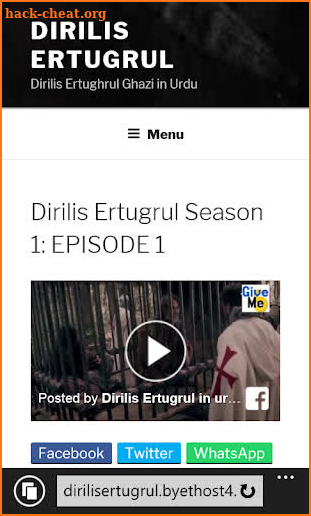Dirilis Ertugrul in Urdu screenshot