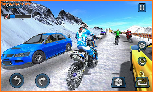 Dirt Bike Racing 2020: Snow Mountain Championship screenshot