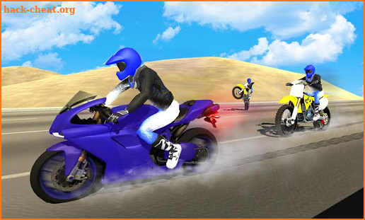 Dirt Bike Rider Stunt Race 3D screenshot