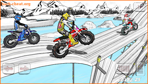 Dirt Bike Sketchy Race screenshot
