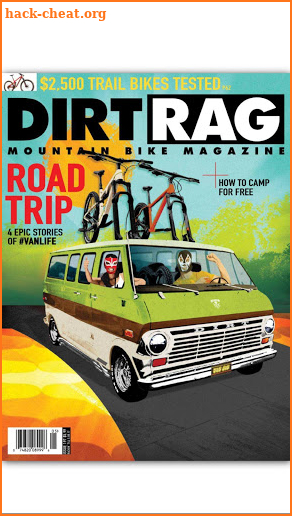 Dirt Rag Magazine screenshot