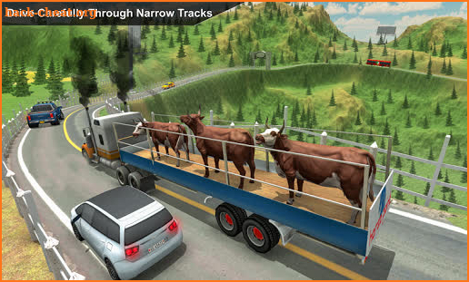 Dirt Road Farm Animal Transport Truck  2 screenshot