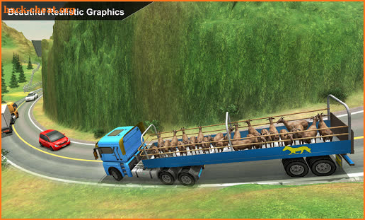 Dirt Road Farm Animal Transport Truck  2 screenshot