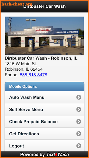 Dirtbuster Car Wash screenshot