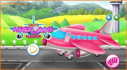 Dirty Airplane Cleanup & Fixing Games screenshot