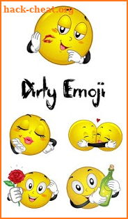Dirty Emoji - Dirty Emoticons screenshot
