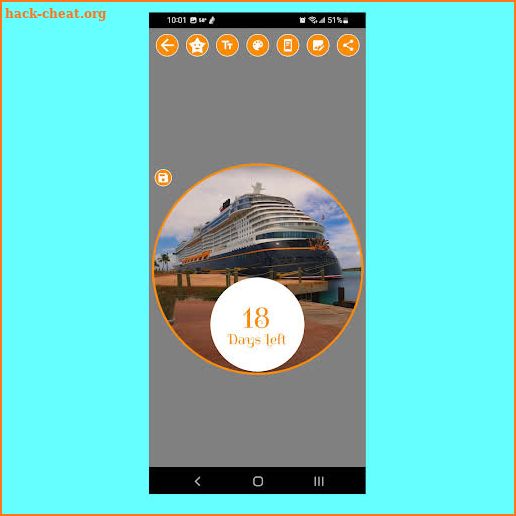 Dis Cruise Countdown screenshot