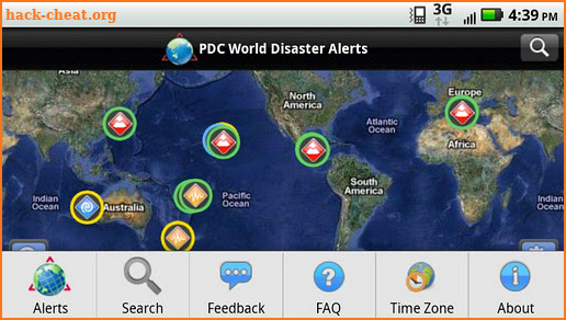 Disaster Alert screenshot